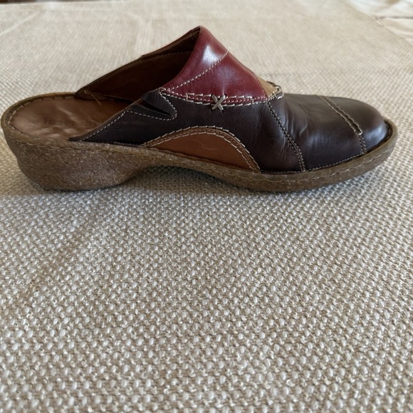 Josef Seibel Multicolor Women's Clog shoes Mule size 42/11 Leather - Picture 9 of 11